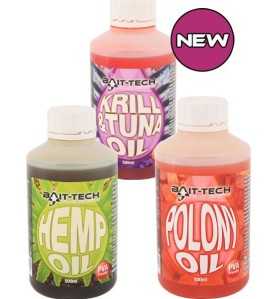 BAIT-TECH Tekutý olej Krill & Tuna Oil 500ml