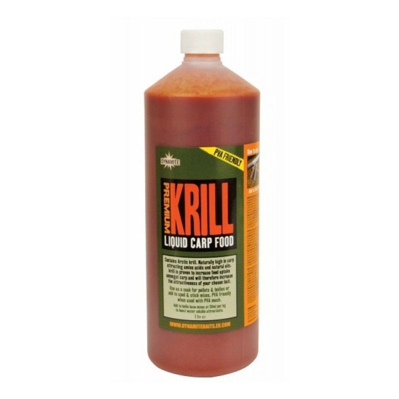 Dynamite Baits Liquid Carp Food Krill 1Ltr.