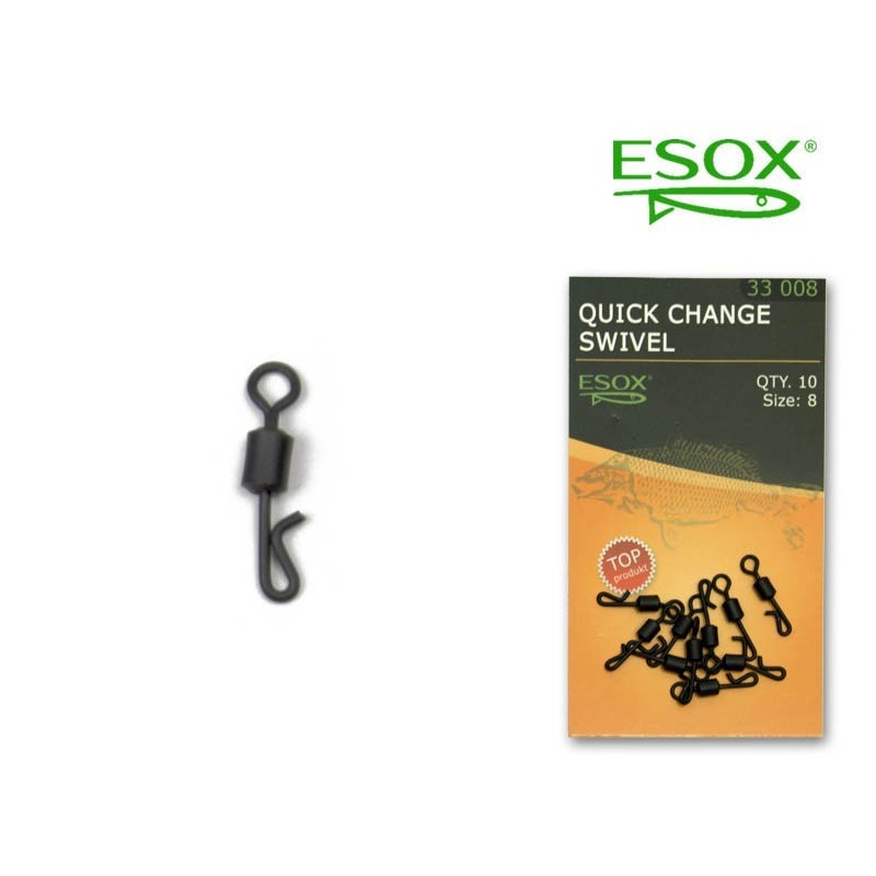 Esox Obratlík Quick Change Swivel 10ks