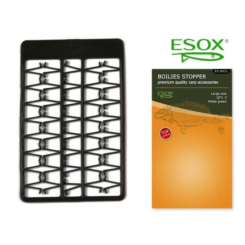 Zarážka ESOX Boilies Stopper Matte Green veľ. Large