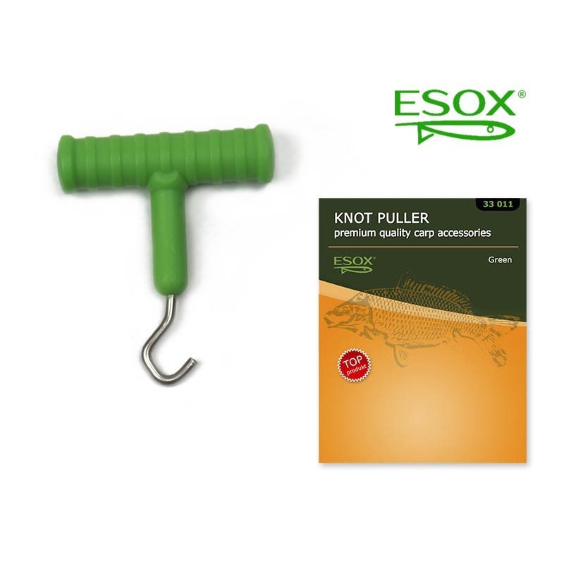 Esox Knot Puller Green Zelený uťahovač uzlov