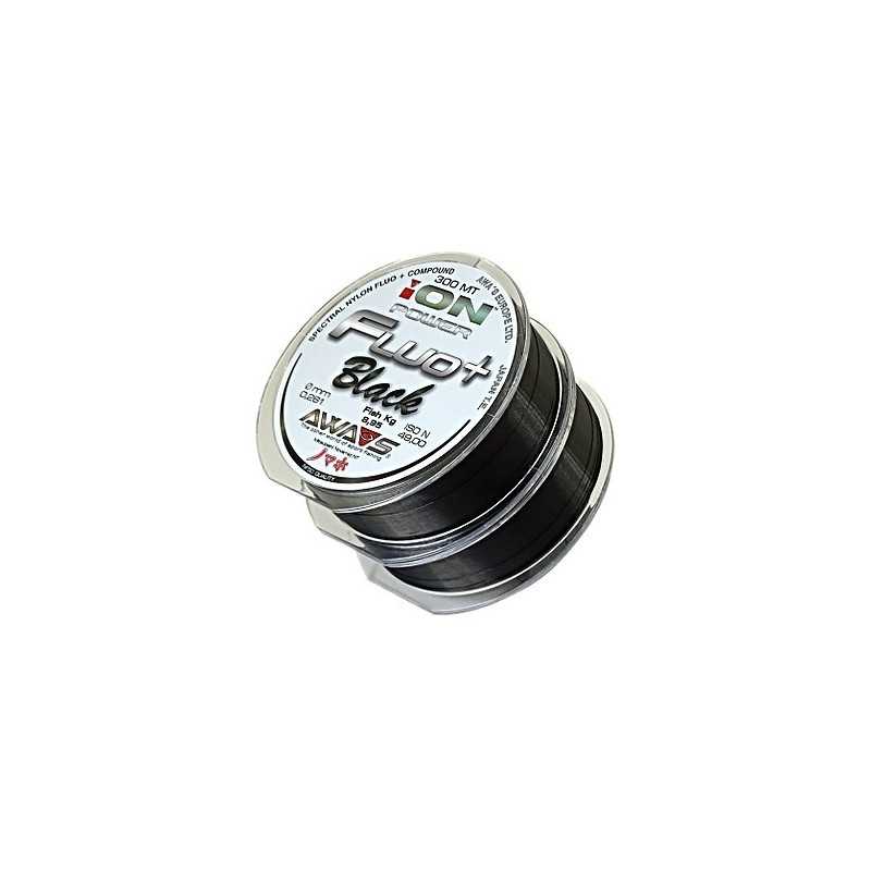 Vlasec Awa-Shima ION POWER FLUO+ BLACK  2x300m CONNECTED