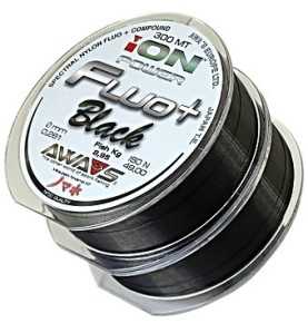 Vlasec Awa-Shima ION POWER FLUO+ BLACK  2x300m CONNECTED