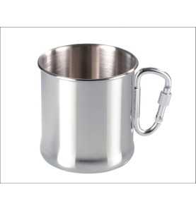 Rybársky hrnček nerezový 270ml s karabínou