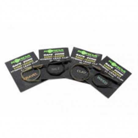 Hotová montáž Korda Kamo Leaders incl. Hybrid Lead Clip - 1m silt brown