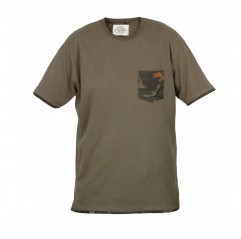 Tričko Fox Chunk T Shirt Khaki Camo Pocket