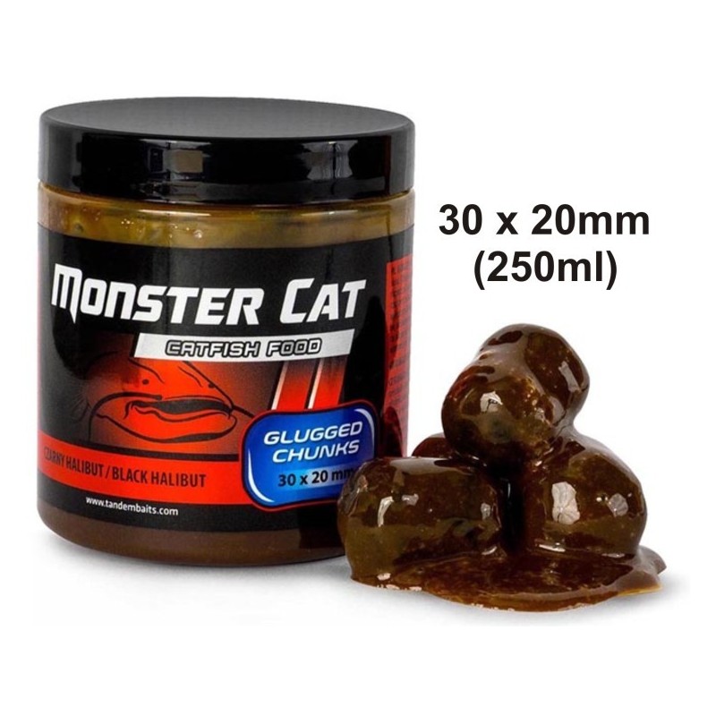 Monster Cat Glugged pelety 30x20mm/300g Tandem Baits