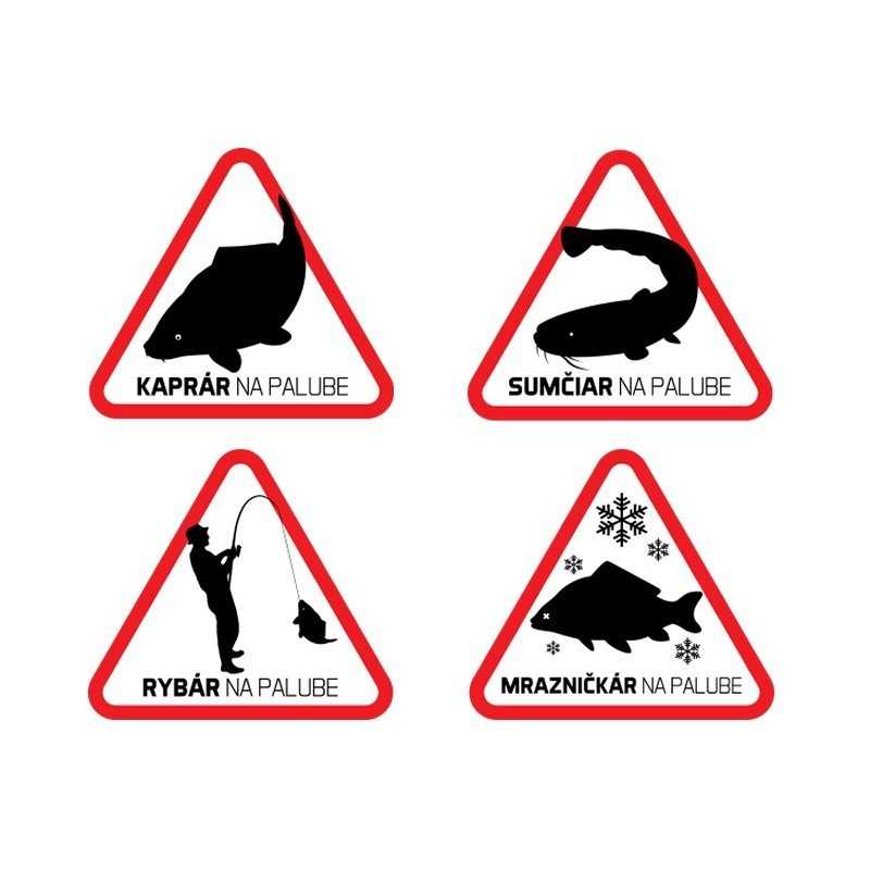 Delphin Nálepka Na palube SK