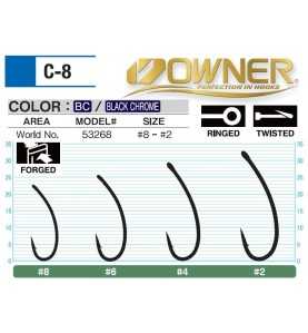 Háčik OWNER C-8 CARP UP