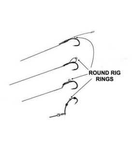 Round Rig Rings Extra Carp 20ks
