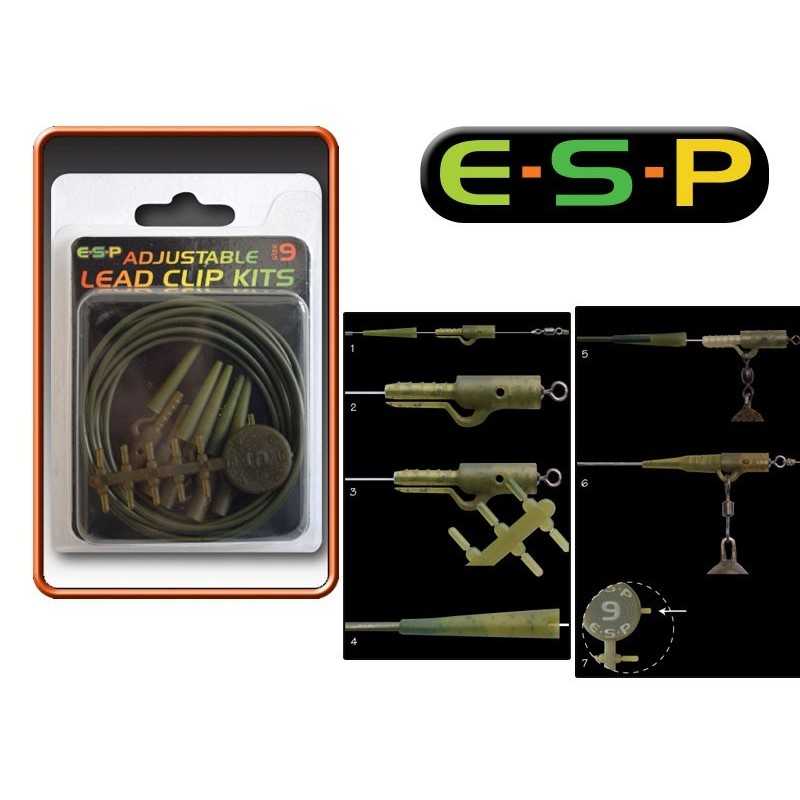 Záves na olovo E-S-P ADJUSTABLE LEAD CLIP KIT Záves na olovo E-S-P ADJUSTABLE LEAD CLIP KIT