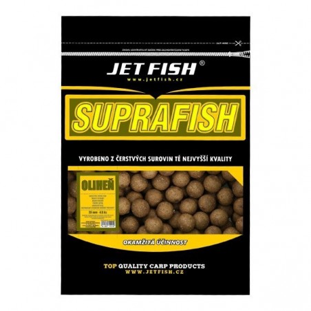 Jet Fish Boilies SUPRA FISH-MUŠĽA/SLIMÁK 1kg 20mm