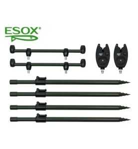 Esox Uni Set - Hrazdy s tyčou + 2x signalizátor 
