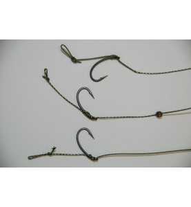 LK Baits Q-STRIP 25lb/20m Olive/Camo Brown 