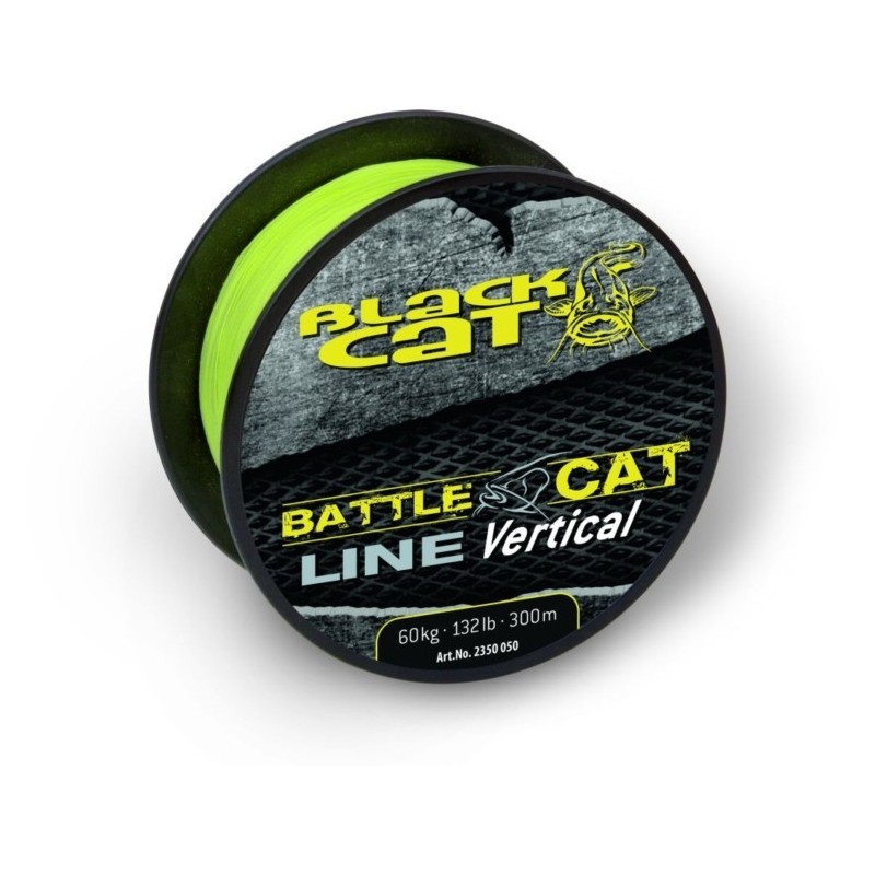 Black Cat 0,50mm Battle Cat Line Vertical 300m 60kg žltá farba