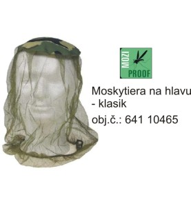 Rybárska Moskytiéra na hlavu klasik