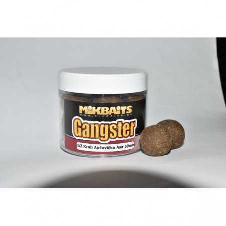 Mikbaits Gangster extra hard boilie 300ml - G2 Krab Ančovička Asa 30mm