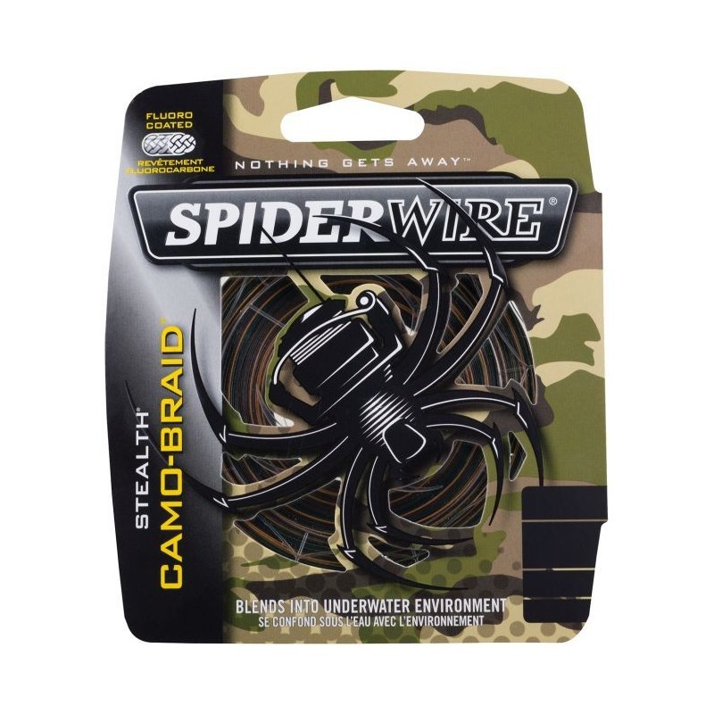 Šnúra Spiderwire SPIDER STEALTH 110m 0,35mm CAMO