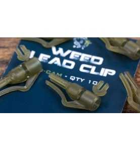 Nash Záves na olovo Weed Lead Clip Diffusion Camo 10ks
