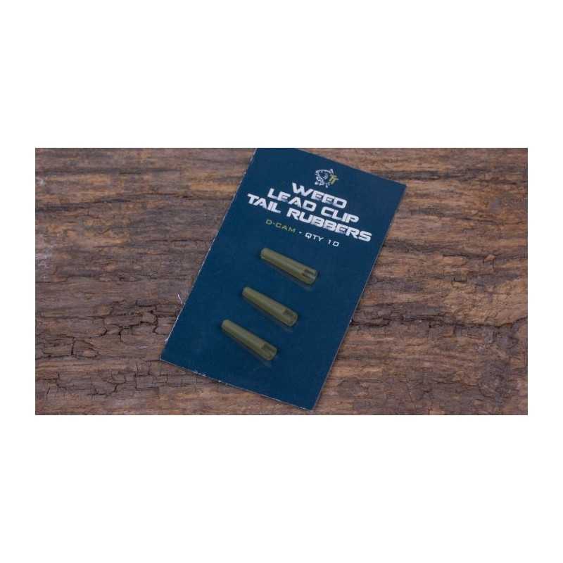 Nash Prevlek na Záves Weed Lead Clip Tail Rubbers Diffusion Camo 10ks