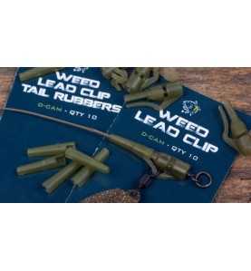 Nash Prevlek na Záves Weed Lead Clip Tail Rubbers Diffusion Camo 10ks