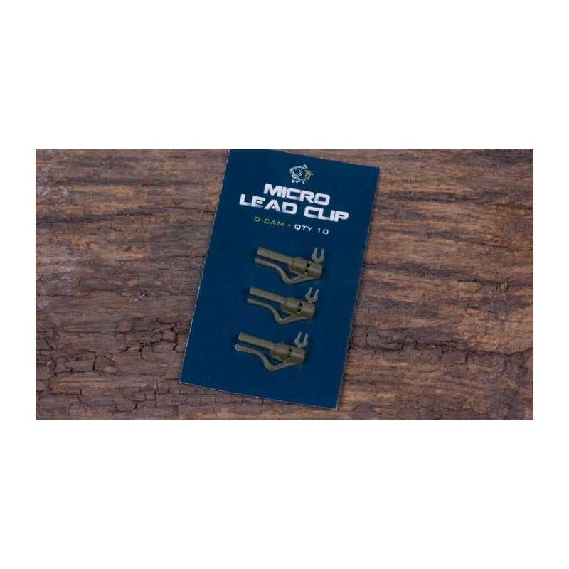 Nash Záves na olovo Micro Lead Clip Diffusion Camo 10ks
