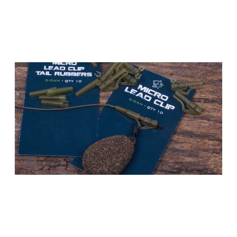 Nash Prevlek na záves Micro Lead Clip Tail Rubbers Diffusion Camo 10ks