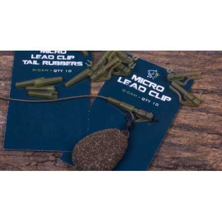 Nash Prevlek na záves Micro Lead Clip Tail Rubbers Diffusion Camo 10ks