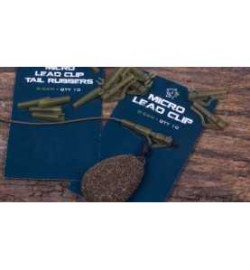 Nash Prevlek na záves Micro Lead Clip Tail Rubbers Diffusion Camo 10ks