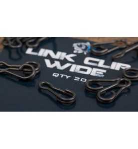 Nash Klip Link Clip Wide 20ks 