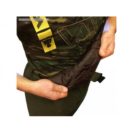 VASS zimné zateplené nepremokavé nohavice VASS-TEX 175 Khaki
