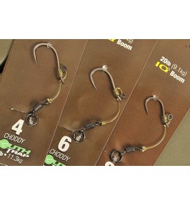 Korda Náväzec Hinge Rig Choody 6 Mouth Trap 22lb IQ Fluorocarbon 20lb