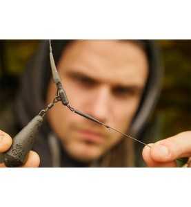 Korda Záves na olovo QC Hybrid Lead Clip Weed / Silt 8ks Novinka 2017