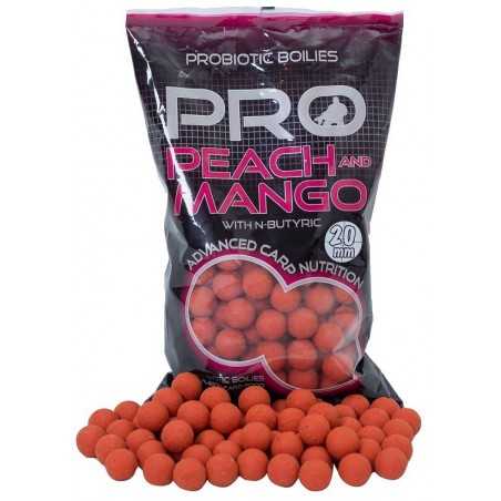 Boilies Starbaits Probiotic Peach Mango s N-Butyric 1kg