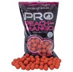 Boilies Starbaits Probiotic Peach Mango s N-Butyric 2,5kg