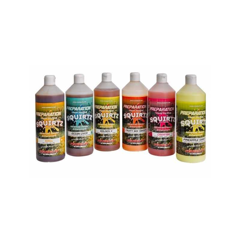 Starbaits Booster PREP X SQUIRTZ PEANUT BUTTER 1l