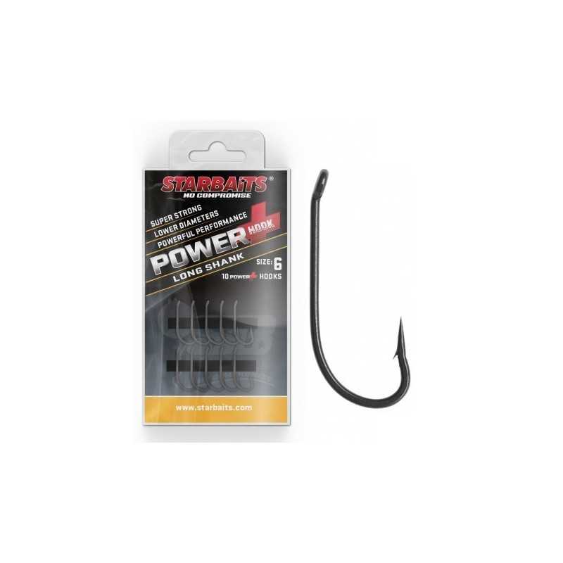 Starbaits Háčik Power Long Shank 4 (10ks)
