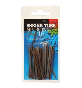 Giants Fishing Zmršťovacia hadička mix farieb Shrink Tube Brown-Sand 2mm, 20ks