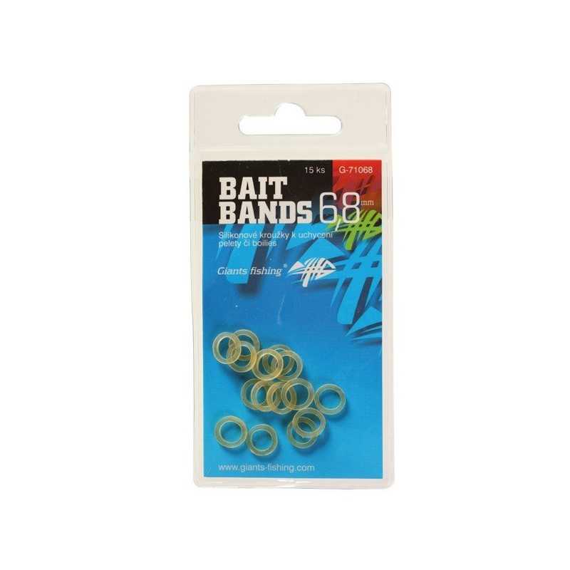 Giants Fishing Silikónové krúžky Bait Bands 6,8 mm / 15ks