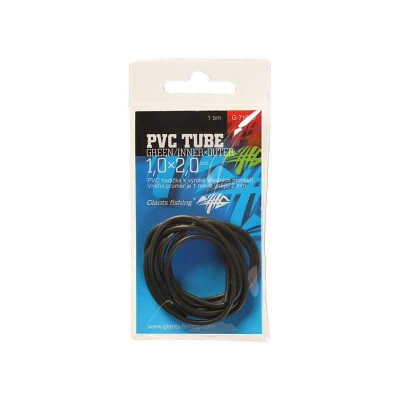 Giants Fishing PVC hadička PVC Tube Green Innerx Outer 0,8x1,8mm 1m
