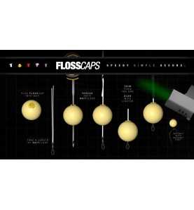 Korda Zarážka Floss Caps Pink / Yellow - Ružová / Žltá 20ks Novinka 2018