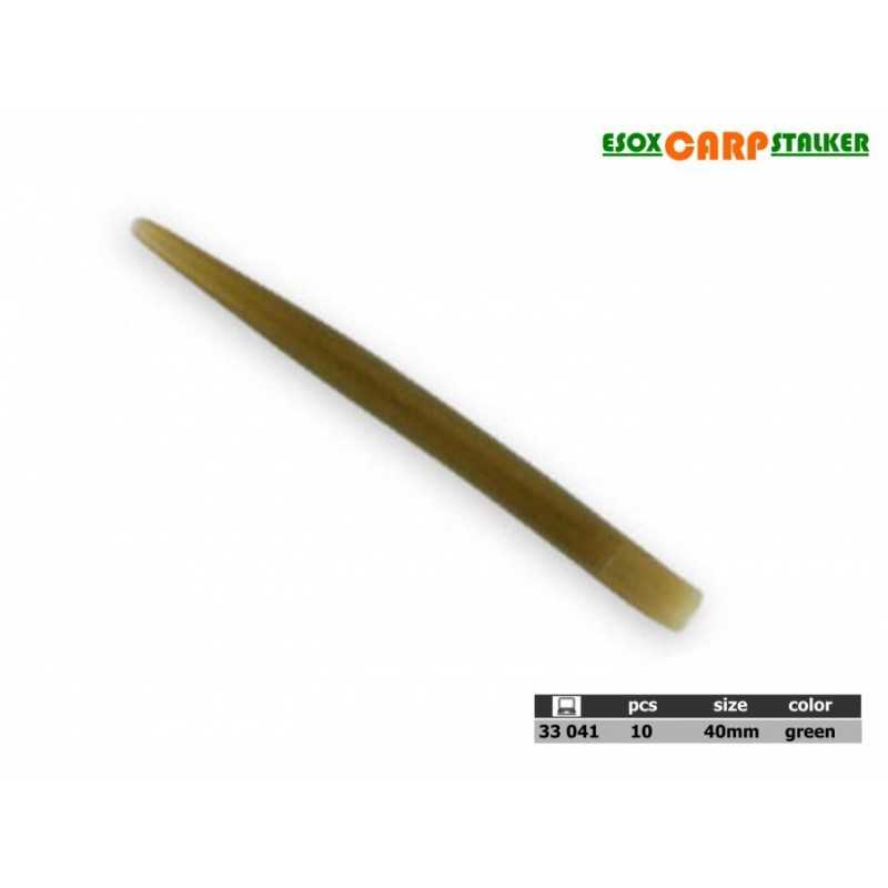 Esox Gumičky Antitangle Sleeves Green 40mm 10ks