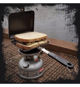 RidgeMonkey Toaster V2 + kulinárska sada - čierny