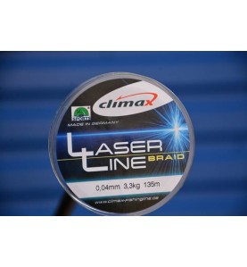 Climax šnúra 135m - Laser Braid line Olive SB 0,14mm / 12,9kg