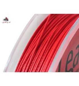 Hell-Cat Náväzcová šnúra Leader Braid Line Red 0,90mm, 75kg, 20m