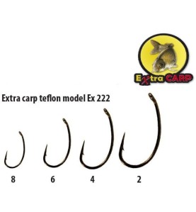 Háčik Extra carp teflon série Ex 222