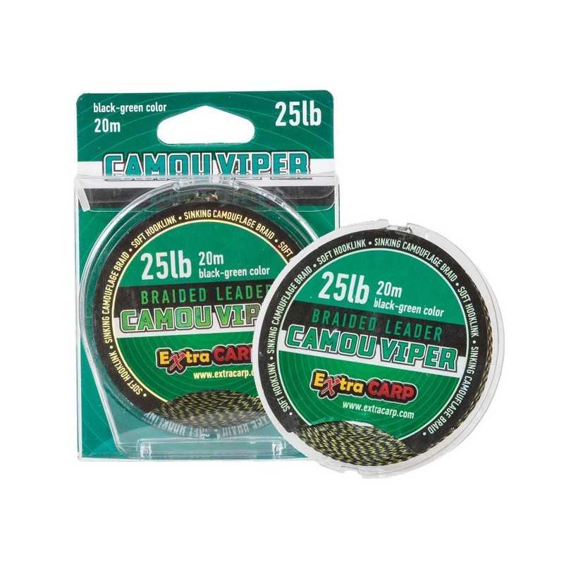 Šnúrka Extracarp Camou Viper Braid 20m - 20lb