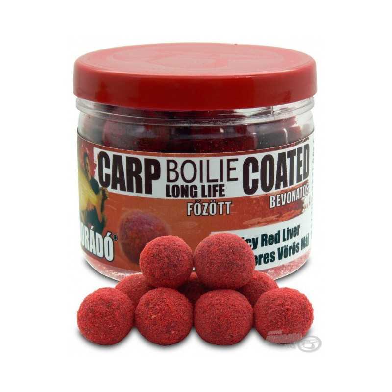 Haldorádó Carp Boilie Long Life Coated - Korenistá Červená Pečeň Haldorádó Carp Boilie Long Life Coated - Korenistá Červená Pečeň