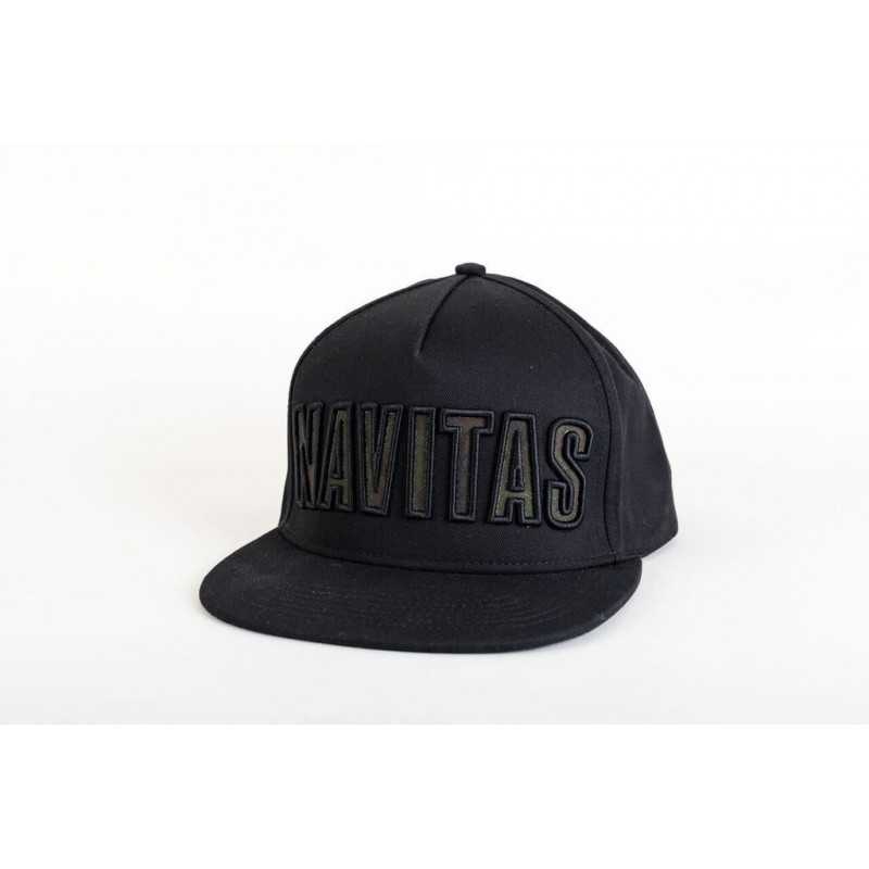 Navitas INFIL SNAPBACK CAP BLACK - Čierna šiltovka