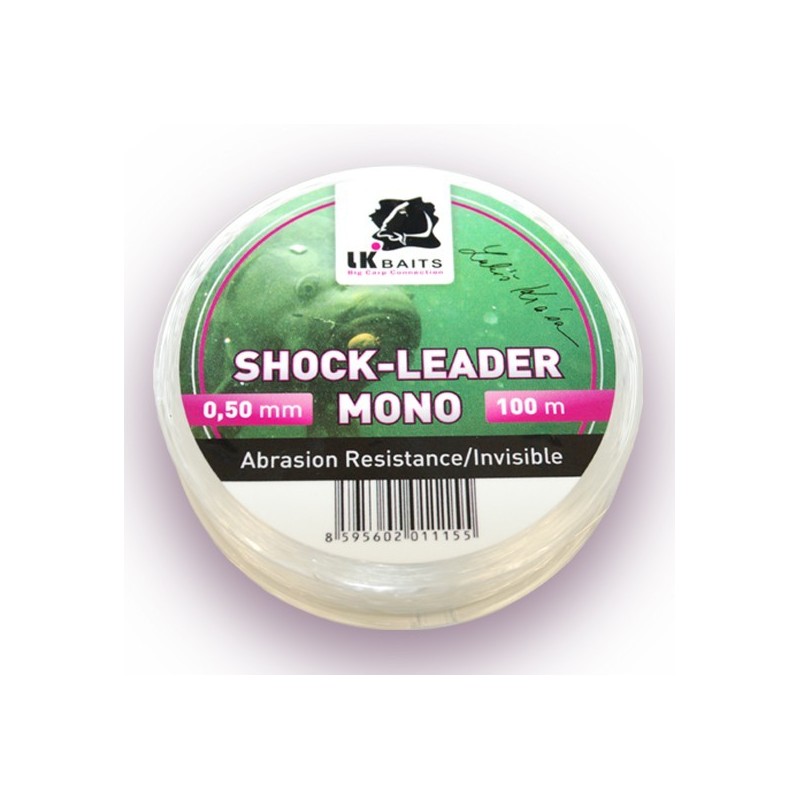 LK Baits SHOCK- LEADER MONO 0,50mm/100m